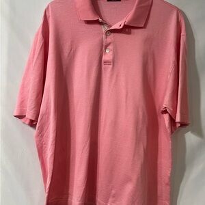 Classic Pink Polo Shirt for Men